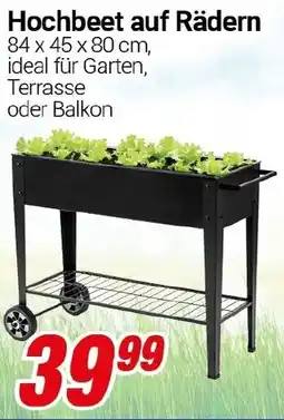 CENTERSHOP Hochbeet auf Rädern Angebot