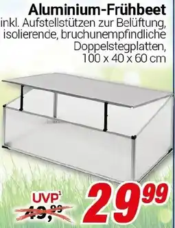 CENTERSHOP Aluminium-Frühbeet Angebot
