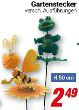 CENTERSHOP Gartenstecker Angebot