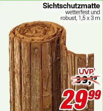 CENTERSHOP Sichtschutzmatte Angebot