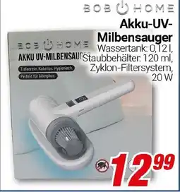 CENTERSHOP BOB HOME Akku-UV Milbensauger Angebot