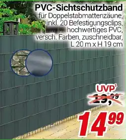 CENTERSHOP PVC-Sichtschutzband Angebot