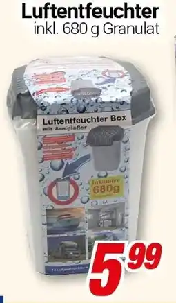 CENTERSHOP Luftentfeuchter Angebot