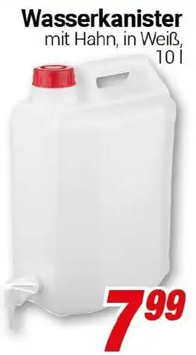CENTERSHOP Wasserkanister Angebot
