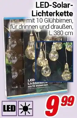 CENTERSHOP LED-Solar Lichterkette Angebot