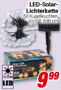 CENTERSHOP LED-Solar Lichterkette Angebot