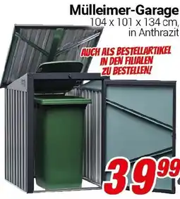 CENTERSHOP Mülleimer-Garage Angebot