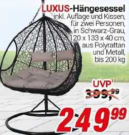 CENTERSHOP LUXUS-Hängesessel Angebot