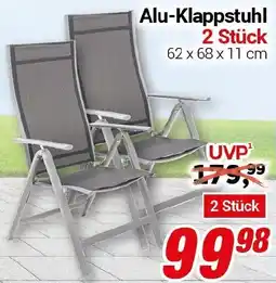 CENTERSHOP Alu-Klappstuhl Angebot