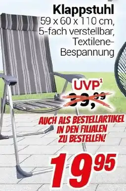 CENTERSHOP Klappstuhl Angebot