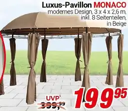 CENTERSHOP Luxus-Pavillon MONACO Angebot