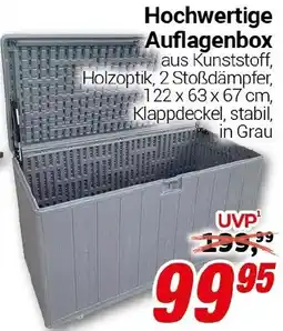 CENTERSHOP Hochwertige Auflagenbox Angebot