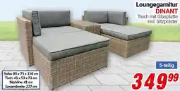 CENTERSHOP Loungegarnitur DINANT Angebot