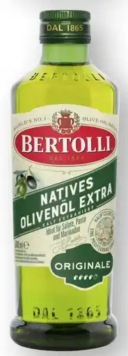 Scheck-in-Center Bertolli Olivenöl Angebot