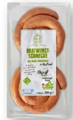 Scheck-in-Center Hofglück Bratwurstschnecke Angebot