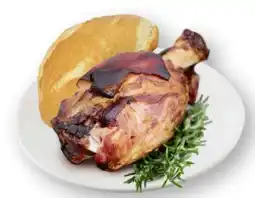 Scheck-in-Center Scheck-in Center Schweinehaxe mit Brötchen Angebot