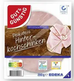 Scheck-in-Center Gut & Günstig Delikatess-Hinterkochschinken Angebot