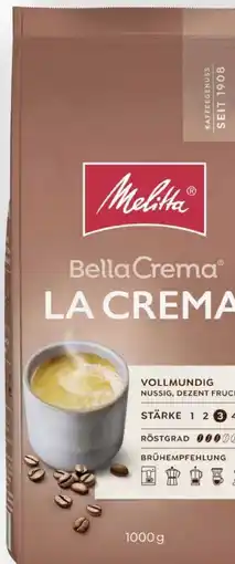 Scheck-in-Center Melitta BellaCrema Kaffee Angebot