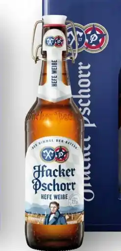 Scheck-in-Center Hacker-Pschorr Hefe Weiße Angebot