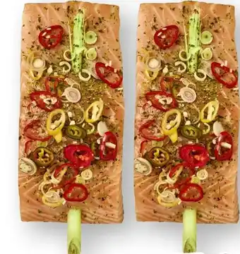Scheck-in-Center Lachs Zitronengras-Spieße Angebot