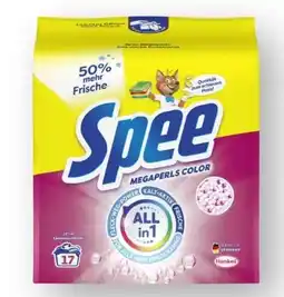 Scheck-in-Center Spee Waschmittel Angebot