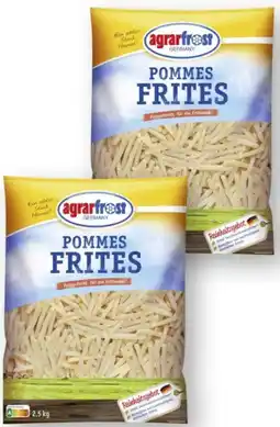 Scheck-in-Center Agrarfrost Pommes Frites Feinschnitt XXL Angebot