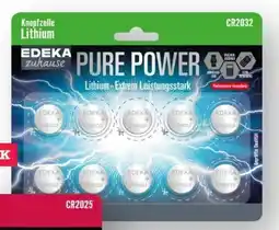 Scheck-in-Center Edeka zuhause Lithium-Knopfzellen CR2032 Angebot