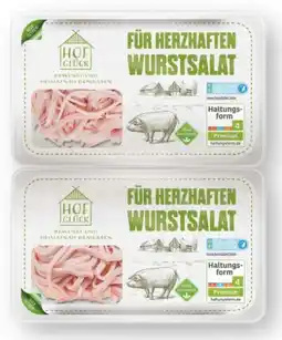 Scheck-in-Center Hofglück Lyoner in Streifen Angebot