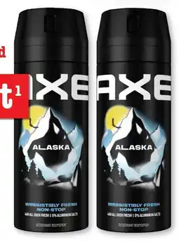 Scheck-in-Center Axe Bodyspray Angebot