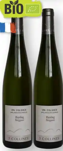 Scheck-in-Center 3 Collines Bio Elsass Reyser Les Trois Riesling Berggasse Angebot