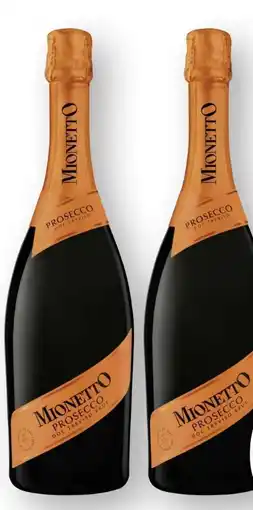 Scheck-in-Center Mionetto Prosecco Treviso Angebot