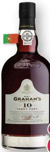 Scheck-in-Center Graham's Tawny Port 10 Years Angebot