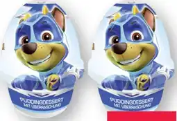Scheck-in-Center Paw Patrol Puddingdessert mit Überraschung Angebot