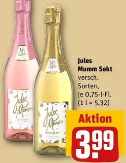 REWE Jules Mumm Sekt Angebot