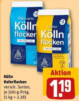 REWE Kölln Haferflocken Angebot