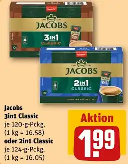 REWE Jacobs 3in1 Classic oder 2in1 Classic Angebot
