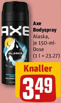 REWE Axe Bodyspray Angebot