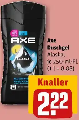 REWE Axe Alaska Angebot