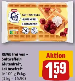 REWE REWE frei von - Softwaffeln Glutenfrei, Laktosefrei Angebot
