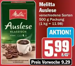 HIT Melitta Auslese Angebot