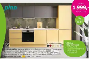 Pino küchenblock