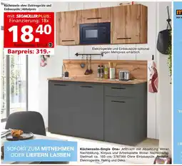 Segmüller Küchenzeile single one Angebot