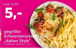Mömax Gegrillte schweinerückensteaks italien style Angebot
