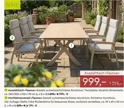Pflanzen Kölle Kölle ausziehtisch taunus Angebot