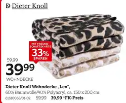 XXXLutz Dieter knoll wohndecke „leo“ Angebot