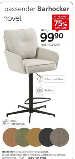 XXXLutz Novel barhocker Angebot
