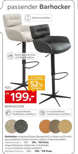 XXXLutz Barhocker Angebot
