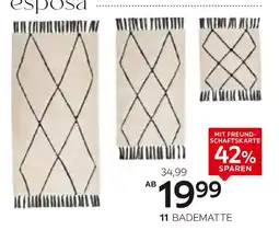XXXLutz Esposa badematte „garis“ Angebot