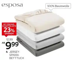 XXXLutz Esposa jersey-spannbetttuch „sissi“ Angebot