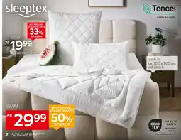 XXXLutz Sleeptex sommerbett Angebot